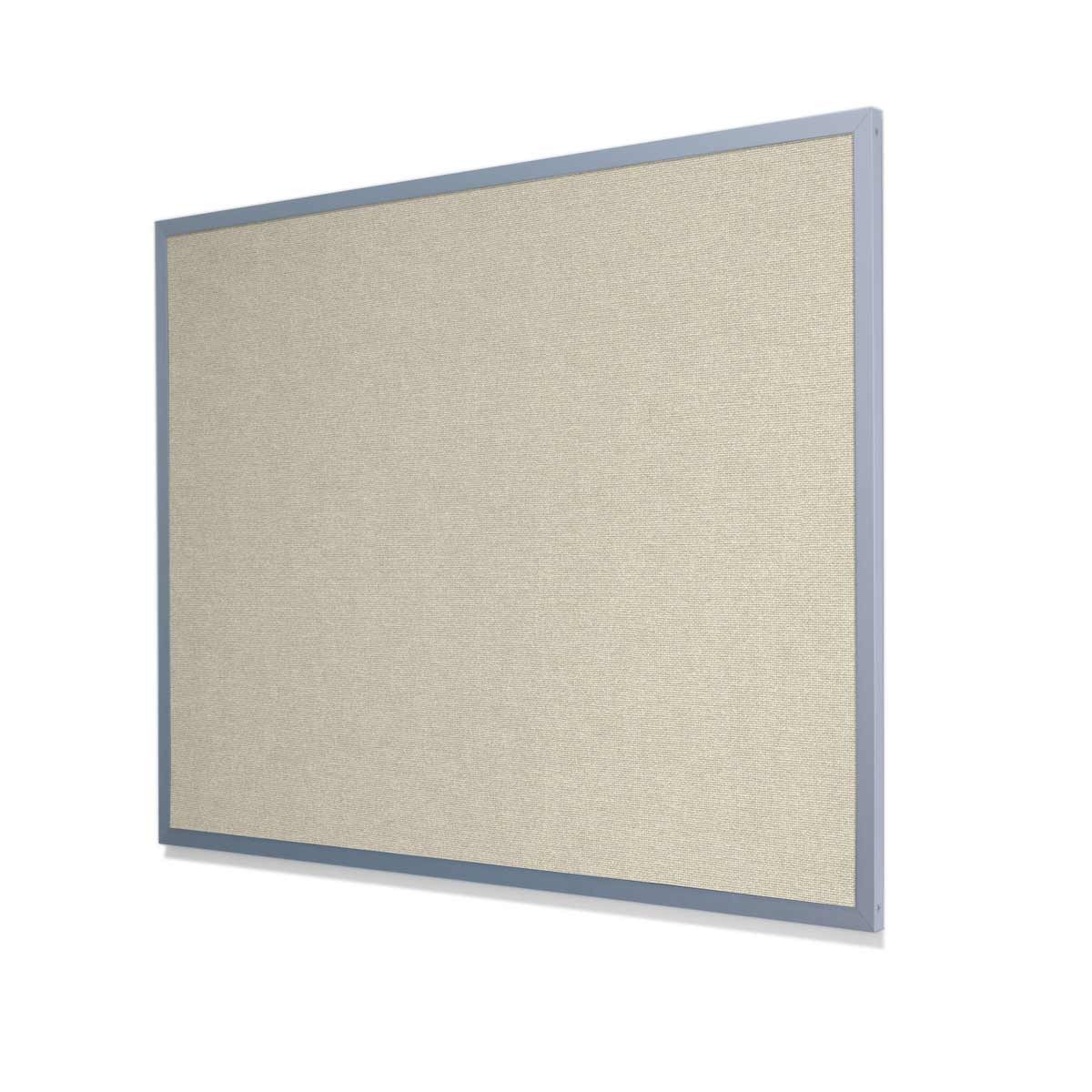 Guilford of Maine FR701 Eggshell Cork Board with Heavy Aluminum Frame